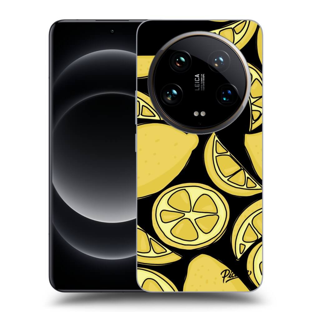 Silikonový černý Obal Pro Xiaomi 14 Ultra - Lemon