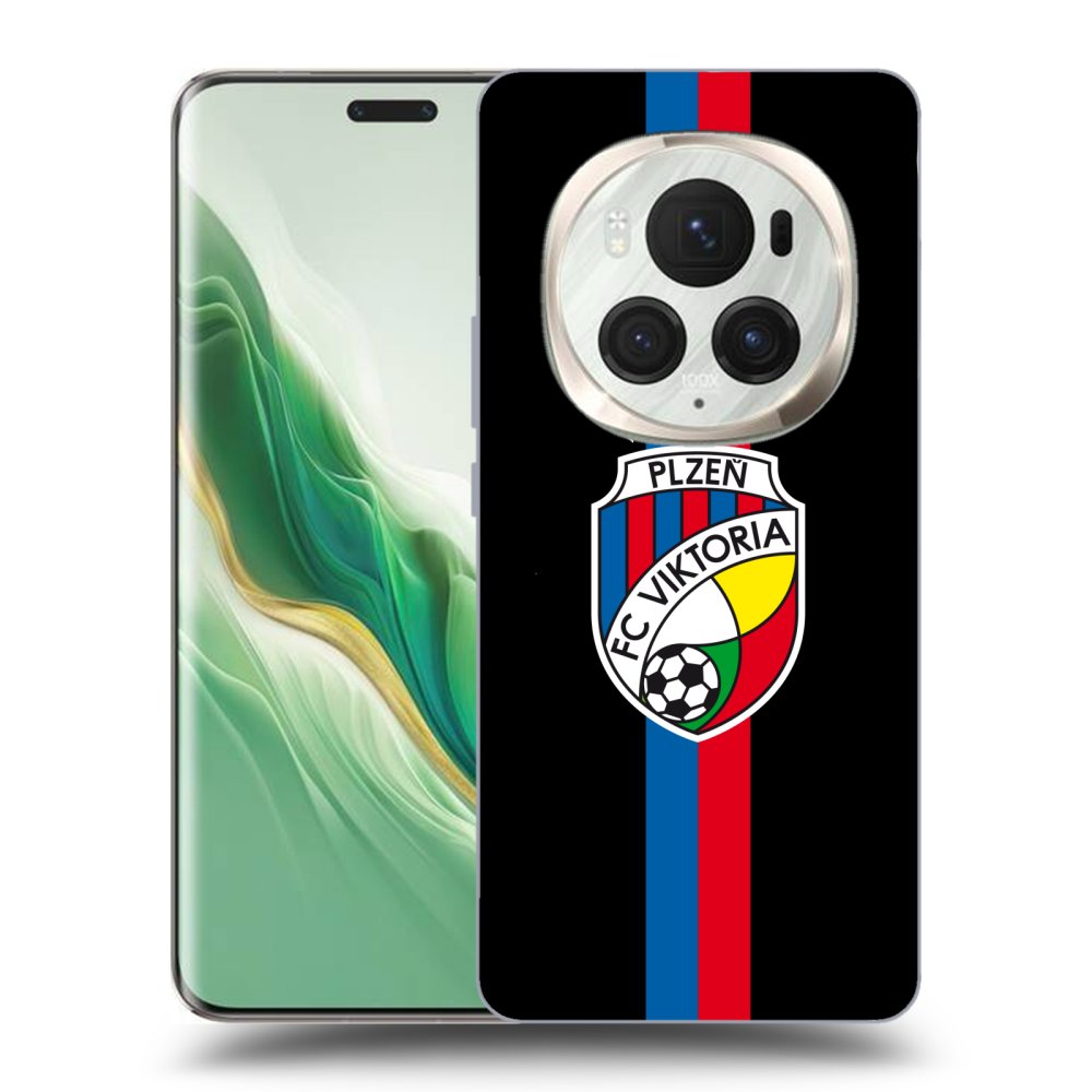 Silikonový černý Obal Pro Honor Magic6 Pro - FC Viktoria Plzeň H