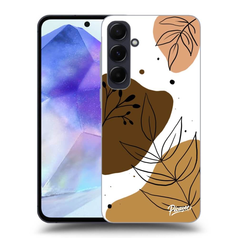 Silikonový černý Obal Pro Samsung Galaxy A55 5G A556B - Boho Style