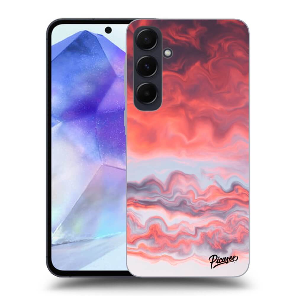 Silikonový černý Obal Pro Samsung Galaxy A55 5G A556B - Sunset