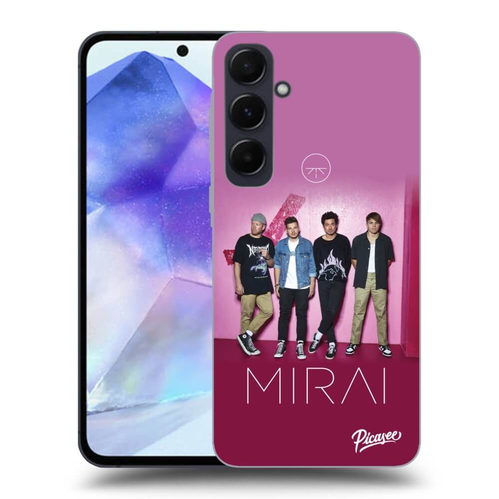 Silikonový černý Obal Pro Samsung Galaxy A55 5G A556B - Mirai - Pink