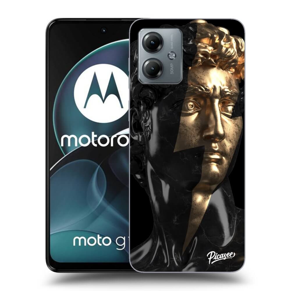 Silikonový černý Obal Pro Motorola Moto G14 - Wildfire - Black