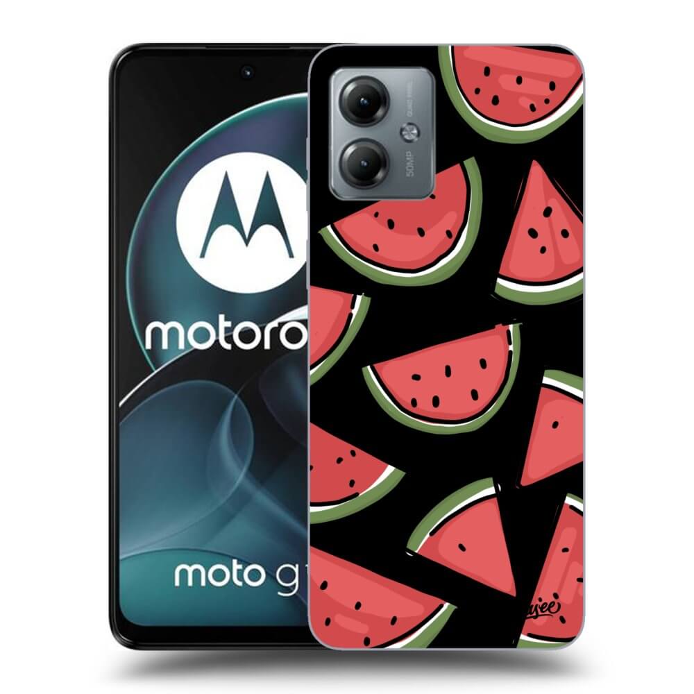 Silikonový černý Obal Pro Motorola Moto G14 - Melone