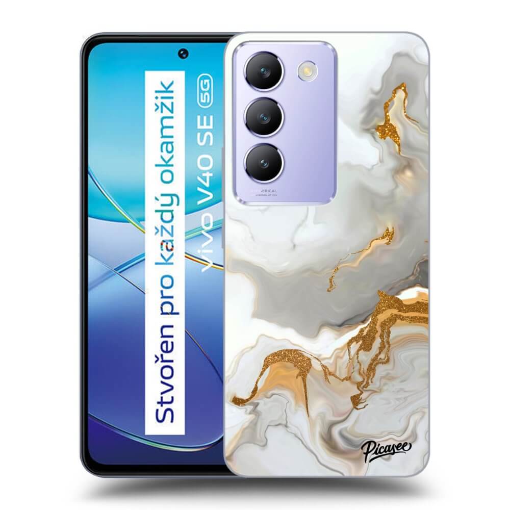 Silikonový černý Obal Pro Vivo V40 SE 5G - Her