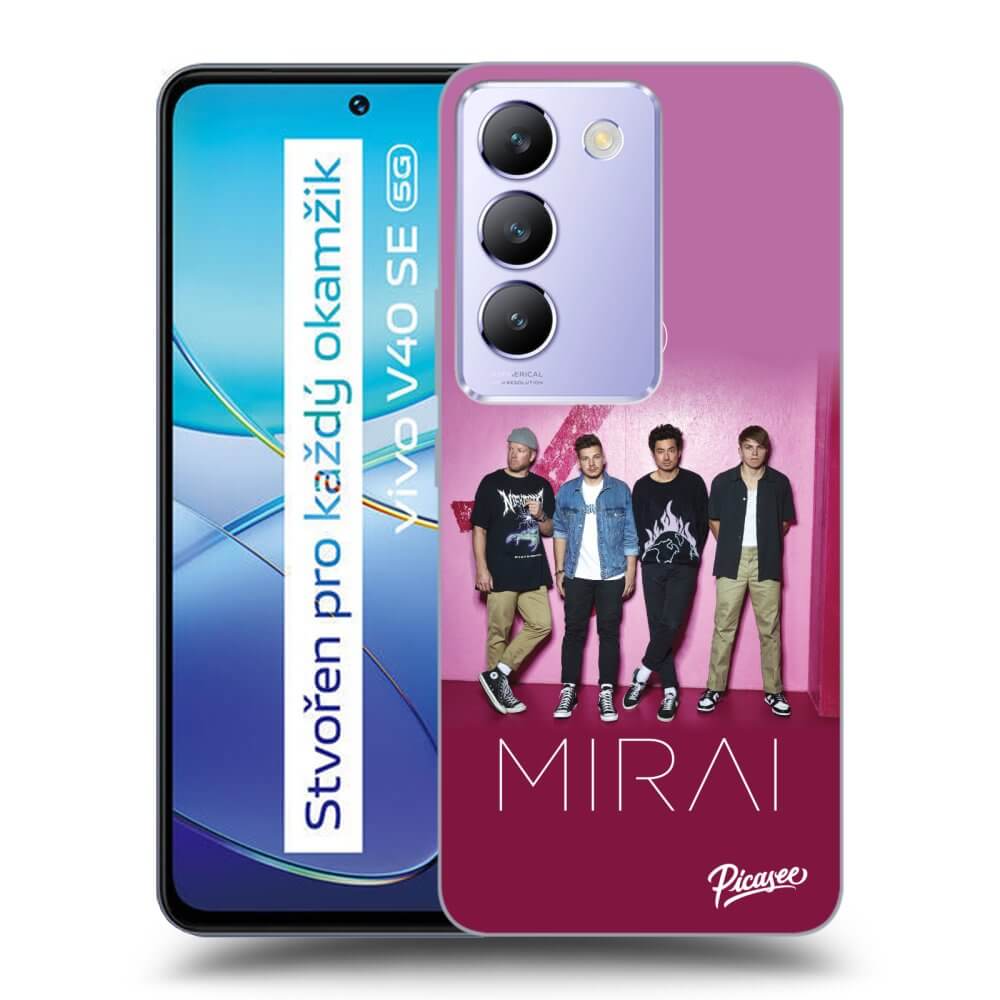 Silikonový černý Obal Pro Vivo V40 SE 5G - Mirai - Pink