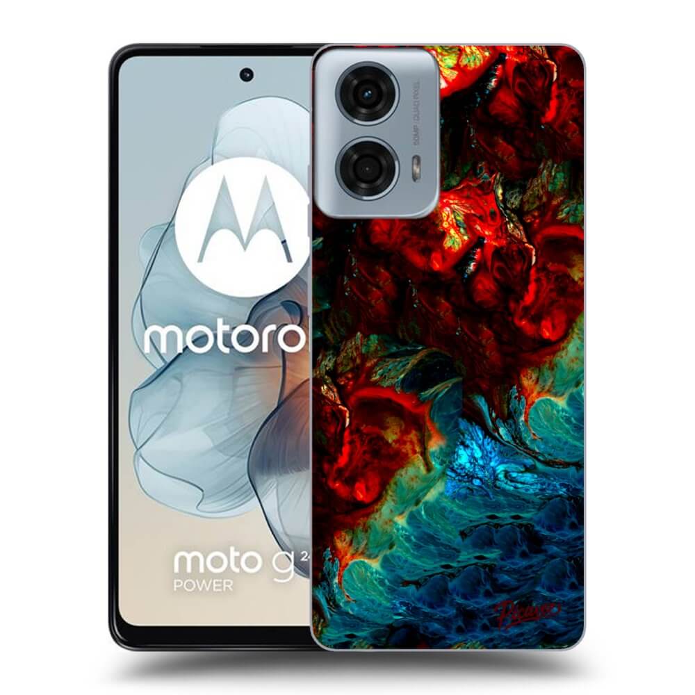 Silikonový černý Obal Pro Motorola Moto G24 - Universe