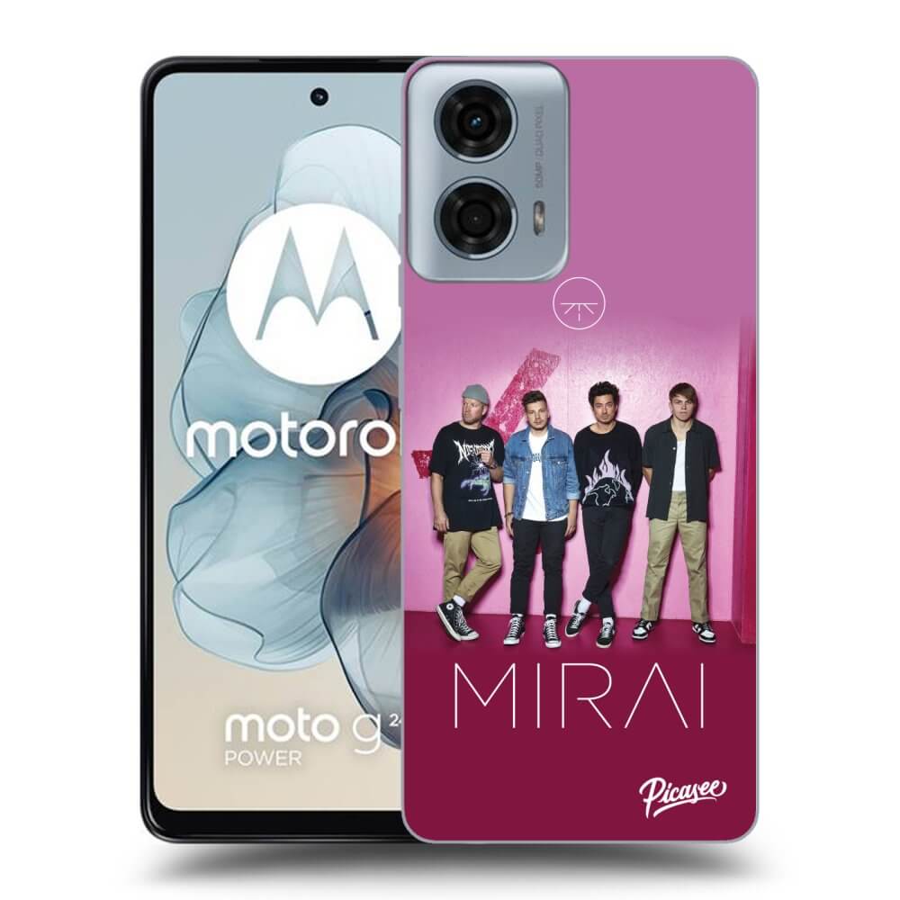 Silikonový černý Obal Pro Motorola Moto G24 - Mirai - Pink