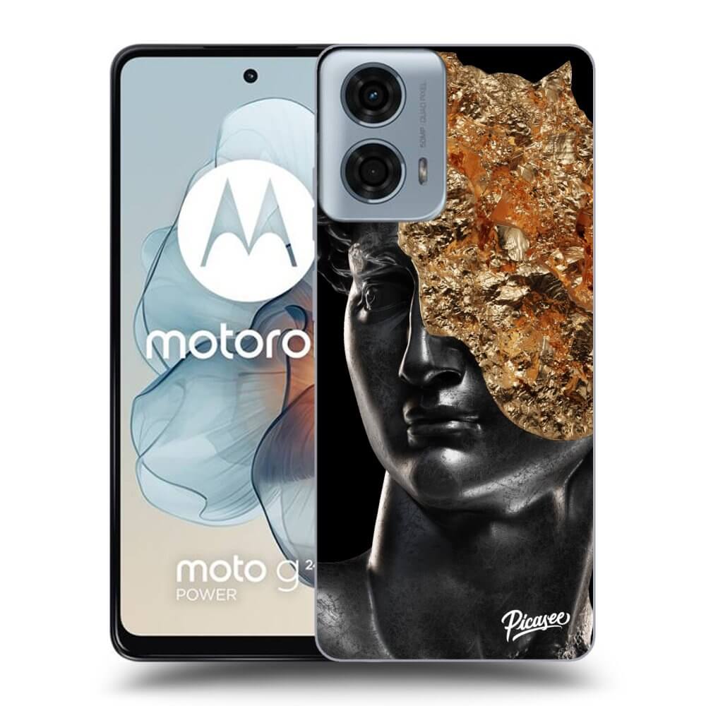 Silikonový černý Obal Pro Motorola Moto G24 - Holigger