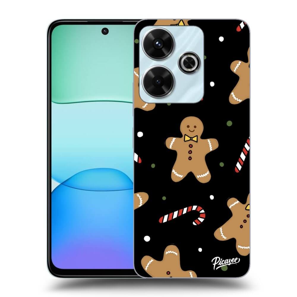 Silikonový černý Obal Pro Xiaomi Redmi 13 4G - Gingerbread