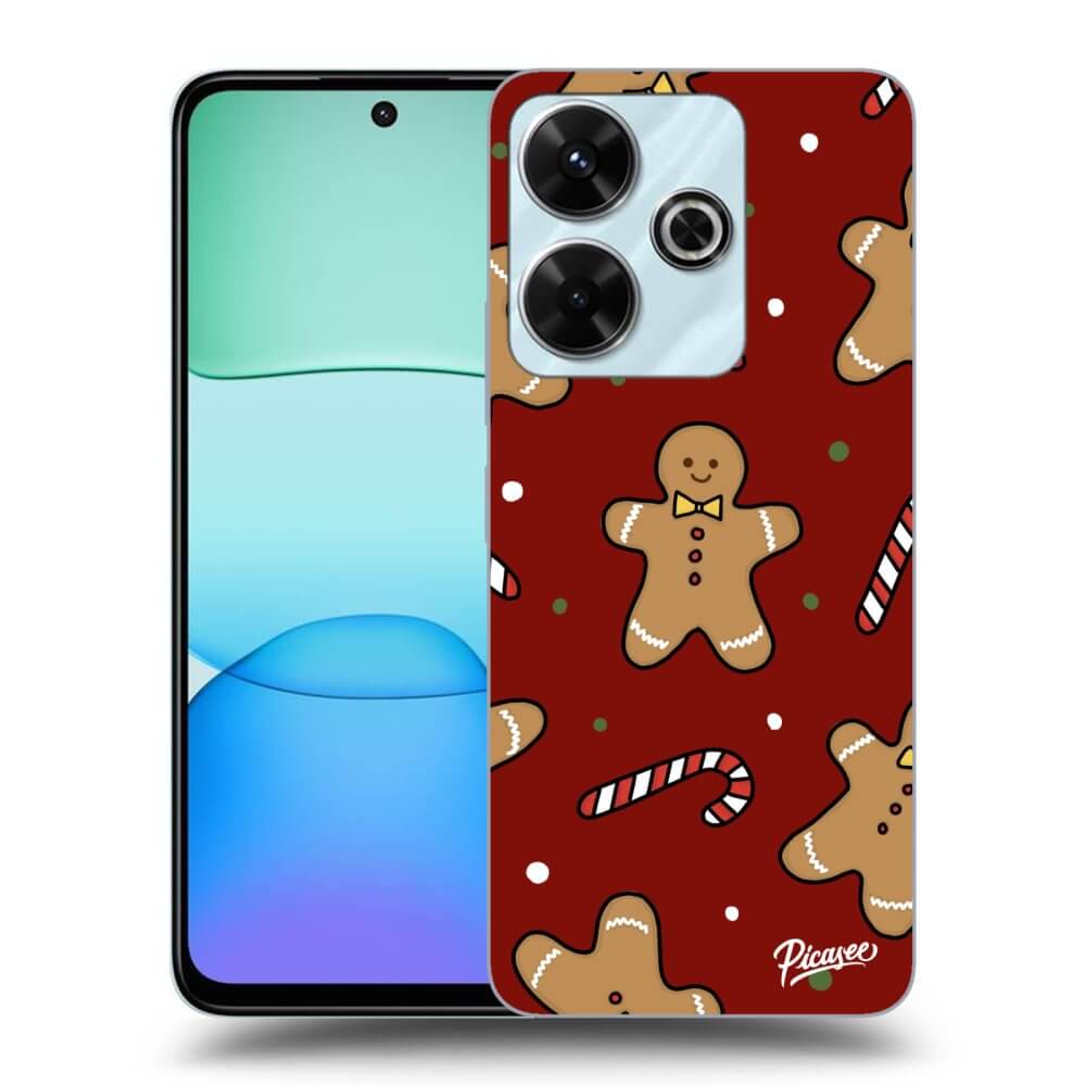 Silikonový černý Obal Pro Xiaomi Redmi 13 4G - Gingerbread 2