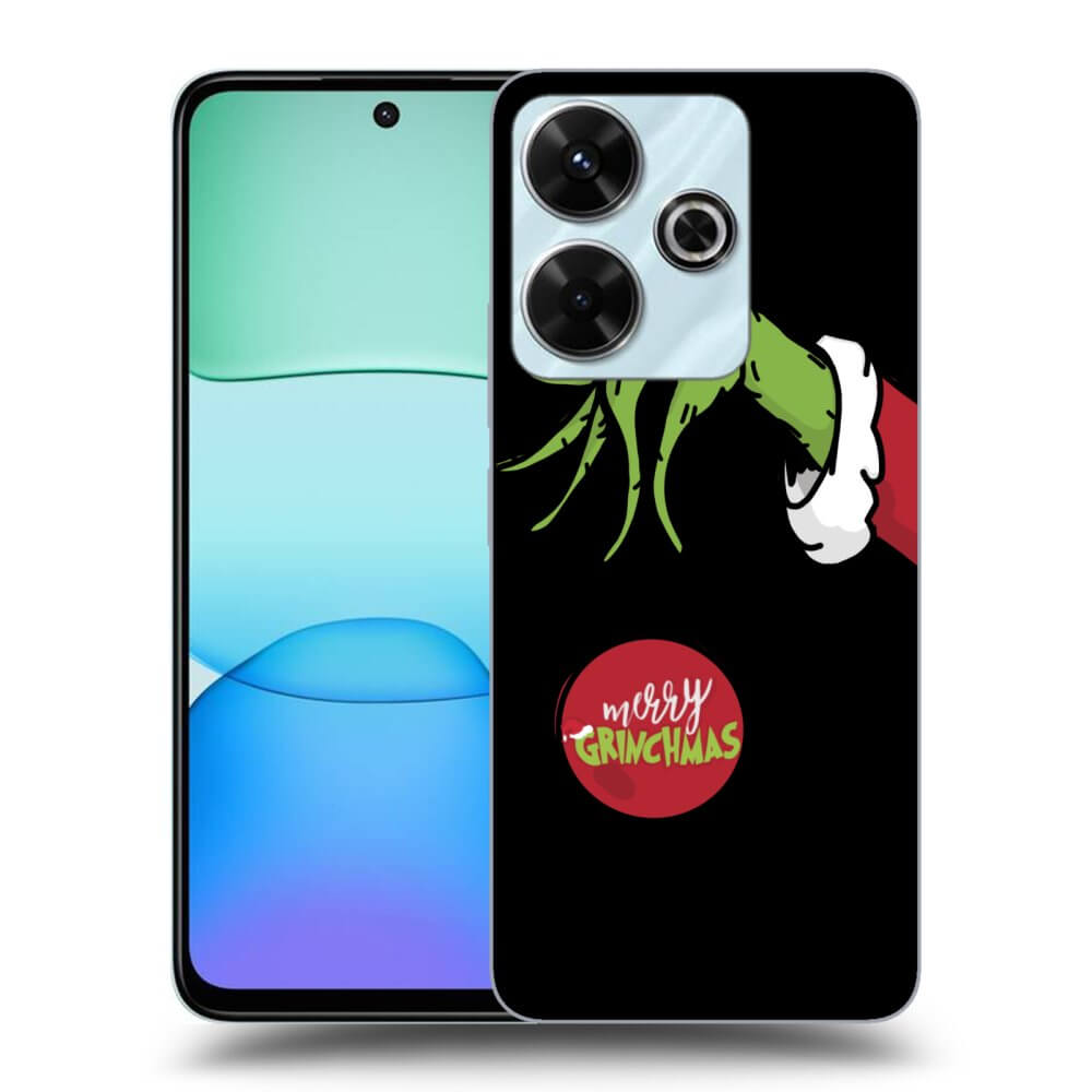 Silikonový černý Obal Pro Xiaomi Redmi 13 4G - Grinch