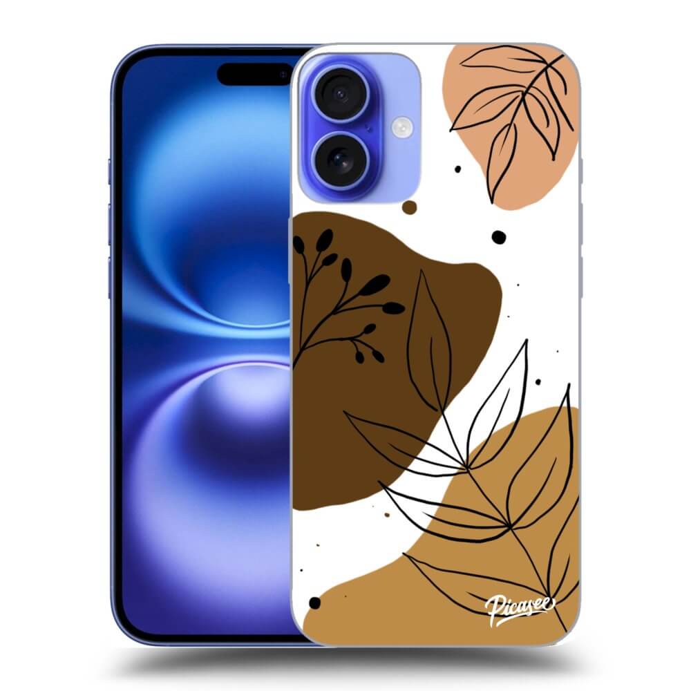 Silikonový černý Obal Pro Apple IPhone 16 Plus - Boho Style