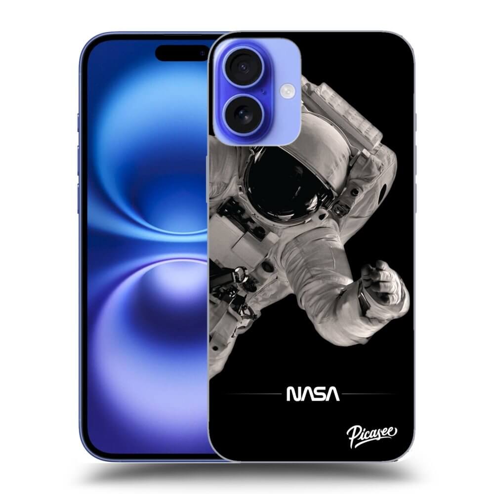 Silikonový Průhledný Obal Pro Apple IPhone 16 Plus - Astronaut Big