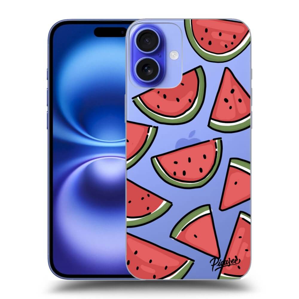 Silikonový Průhledný Obal Pro Apple IPhone 16 Plus - Melone