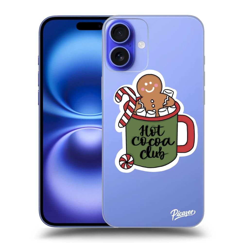 Silikonový Průhledný Obal Pro Apple IPhone 16 Plus - Hot Cocoa Club