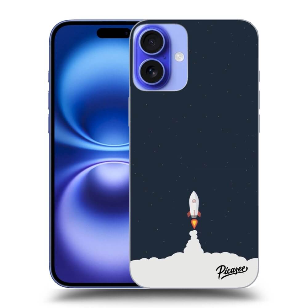 Silikonový Průhledný Obal Pro Apple IPhone 16 Plus - Astronaut 2