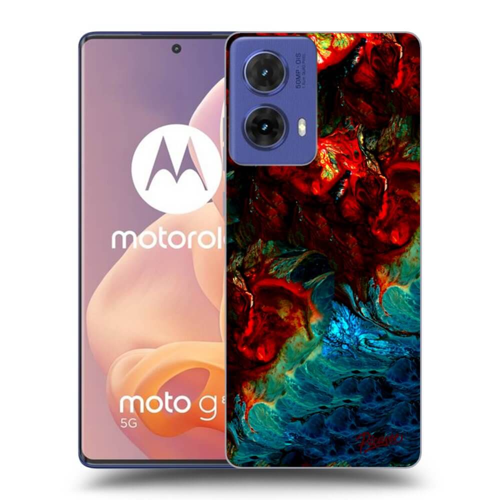 Silikonový černý Obal Pro Motorola Moto G85 - Universe