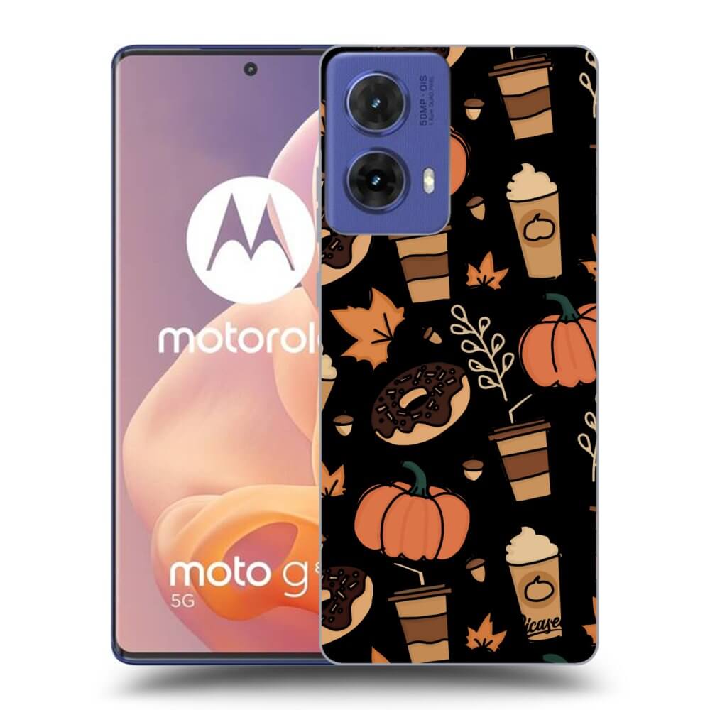 Silikonový černý Obal Pro Motorola Moto G85 - Fallovers