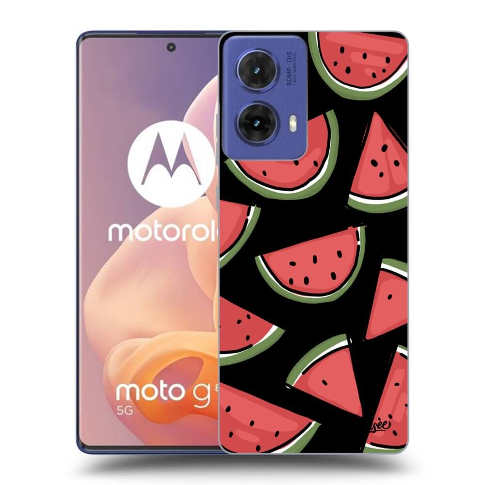 Silikonový černý Obal Pro Motorola Moto G85 - Melone