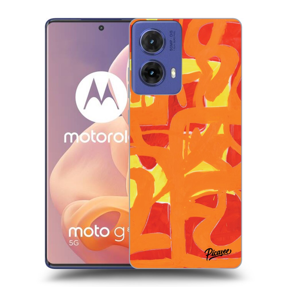 Silikonový černý Obal Pro Motorola Moto G85 - SPZM 1