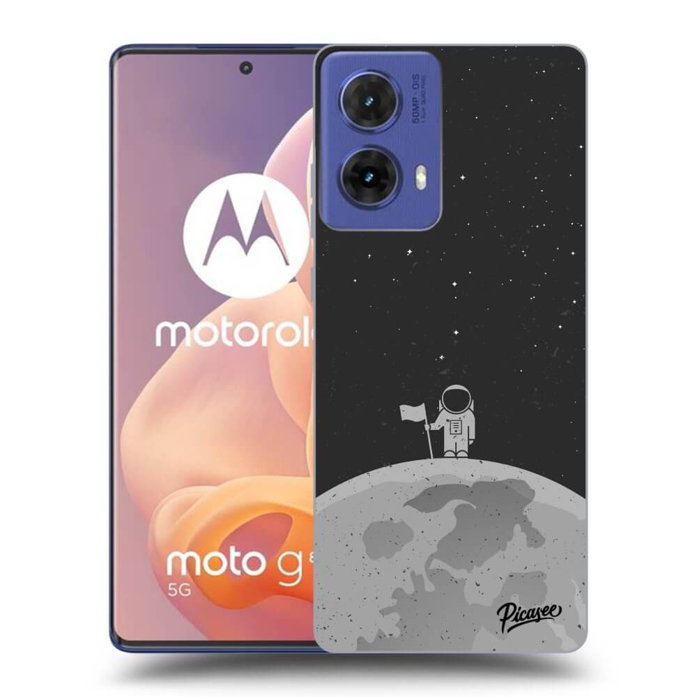 Silikonový černý Obal Pro Motorola Moto G85 - Astronaut