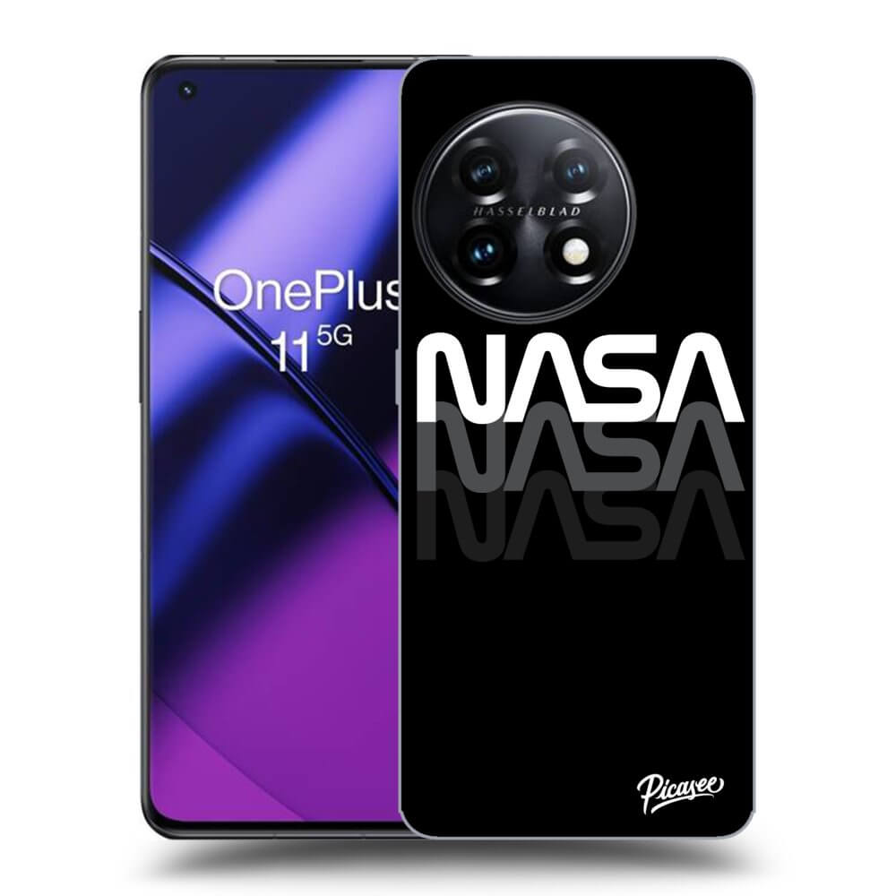 Silikonový černý Obal Pro OnePlus 11 5G - NASA Triple