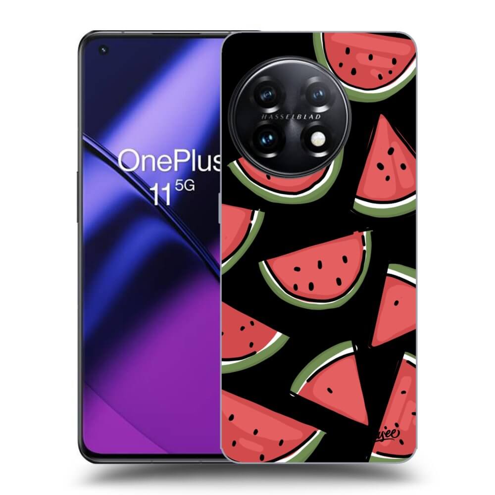 Silikonový černý Obal Pro OnePlus 11 5G - Melone