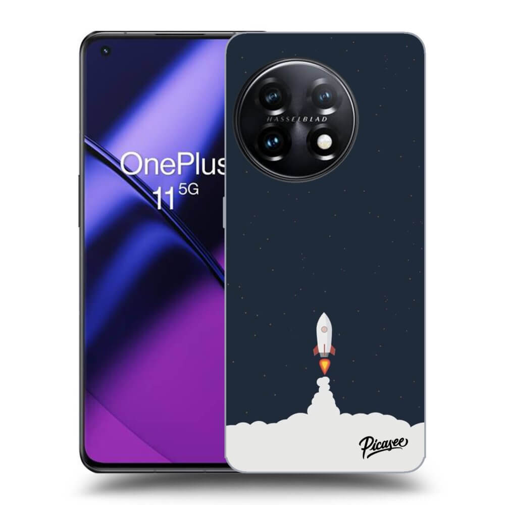 Silikonový černý Obal Pro OnePlus 11 5G - Astronaut 2