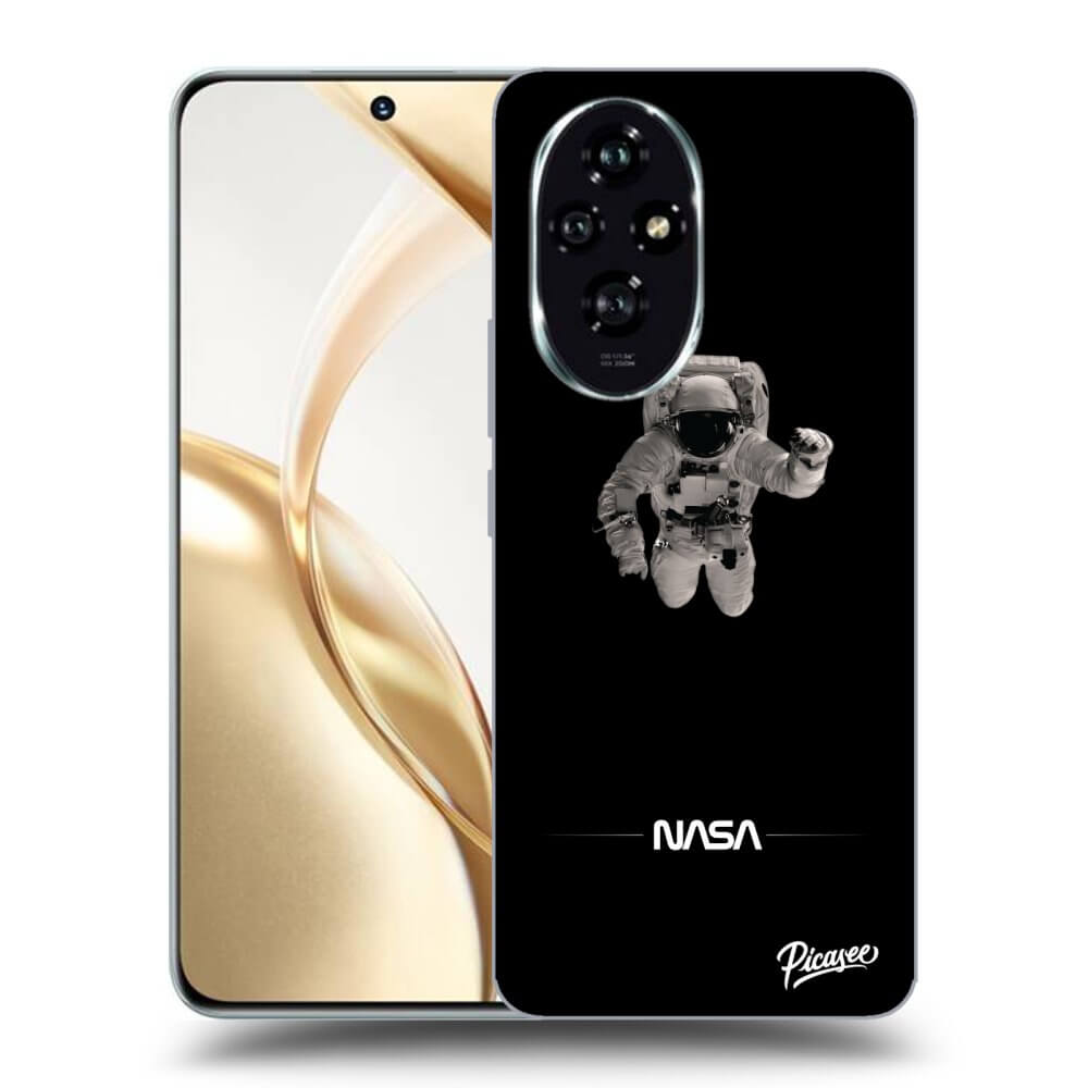 Silikonový černý Obal Pro Honor 200 Pro 5G - Astronaut Minimal