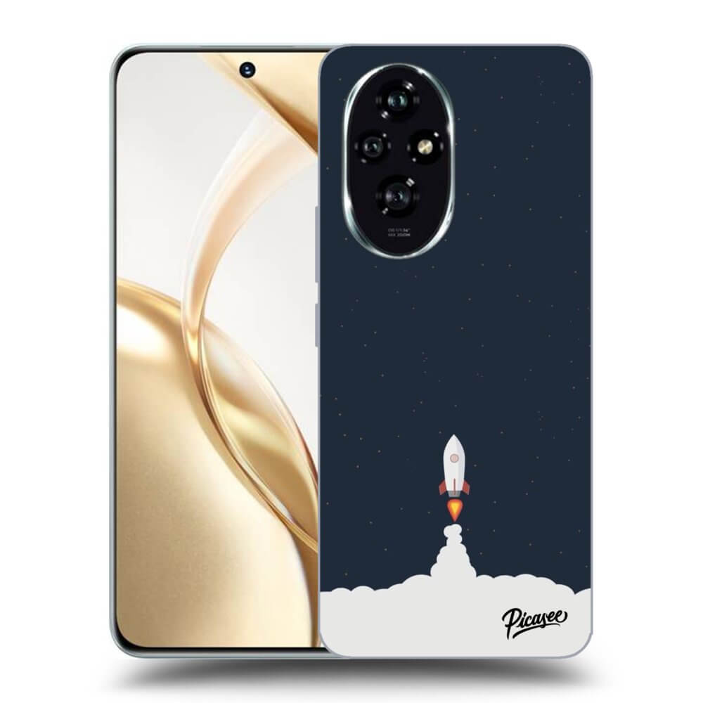 Silikonový černý Obal Pro Honor 200 Pro 5G - Astronaut 2