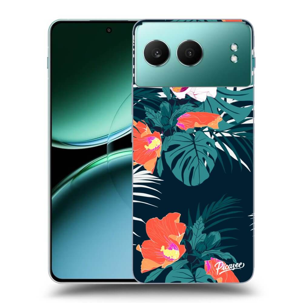 Silikonový černý Obal Pro OnePlus Nord 4 - Monstera Color