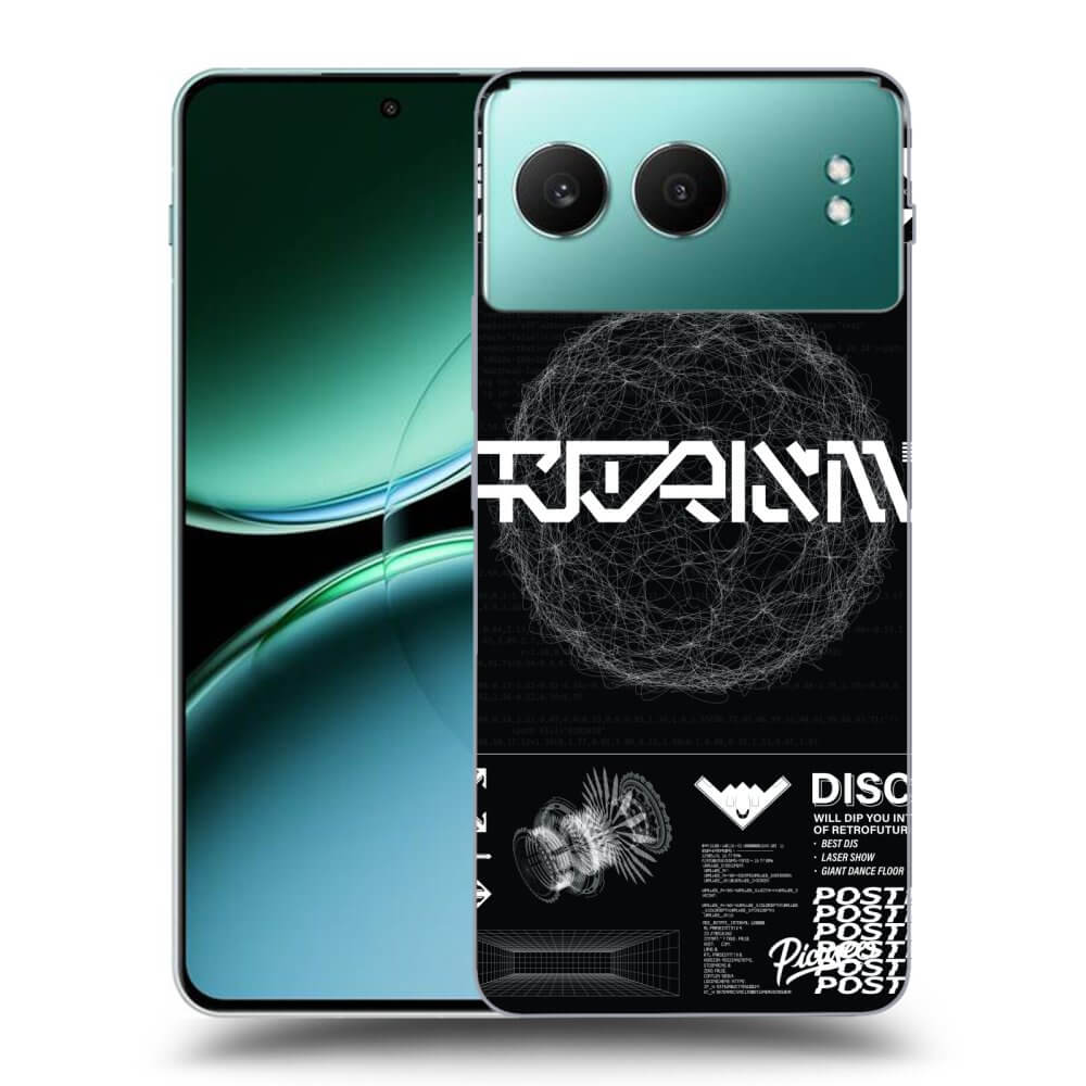 Silikonový černý Obal Pro OnePlus Nord 4 - BLACK DISCO