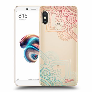 Obal pro Xiaomi Redmi Note 5 Global - Flowers pattern