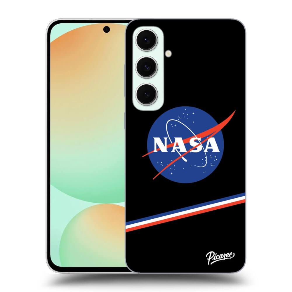 Silikonový černý Obal Pro Samsung Galaxy S24 FE S721B - NASA Original