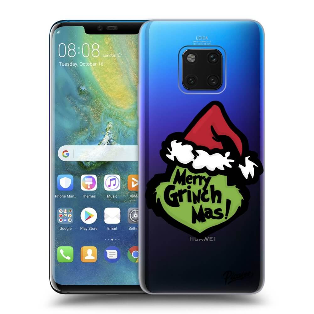 Silikonový Průhledný Obal Pro Huawei Mate 20 Pro - Grinch 2