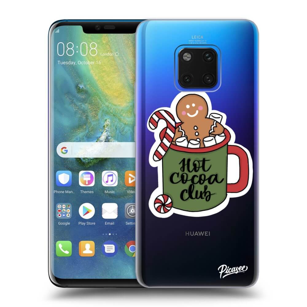 Silikonový Průhledný Obal Pro Huawei Mate 20 Pro - Hot Cocoa Club