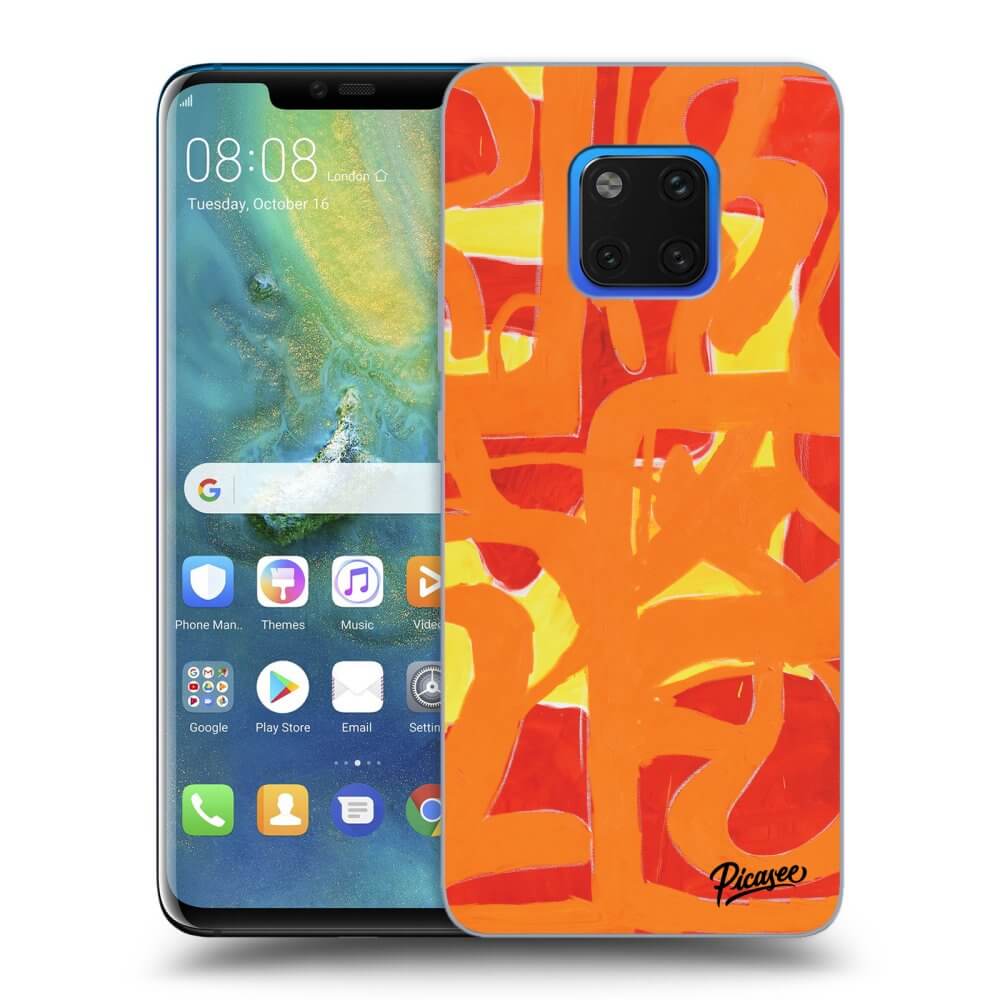 Silikonový černý Obal Pro Huawei Mate 20 Pro - SPZM 1