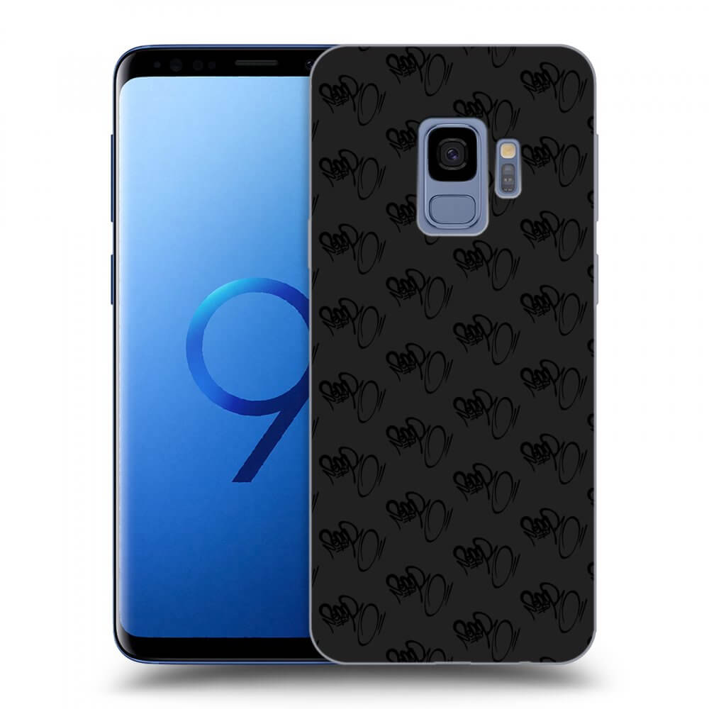 Silikonový černý Obal Pro Samsung Galaxy S9 G960F - Separ - Black On Black 1