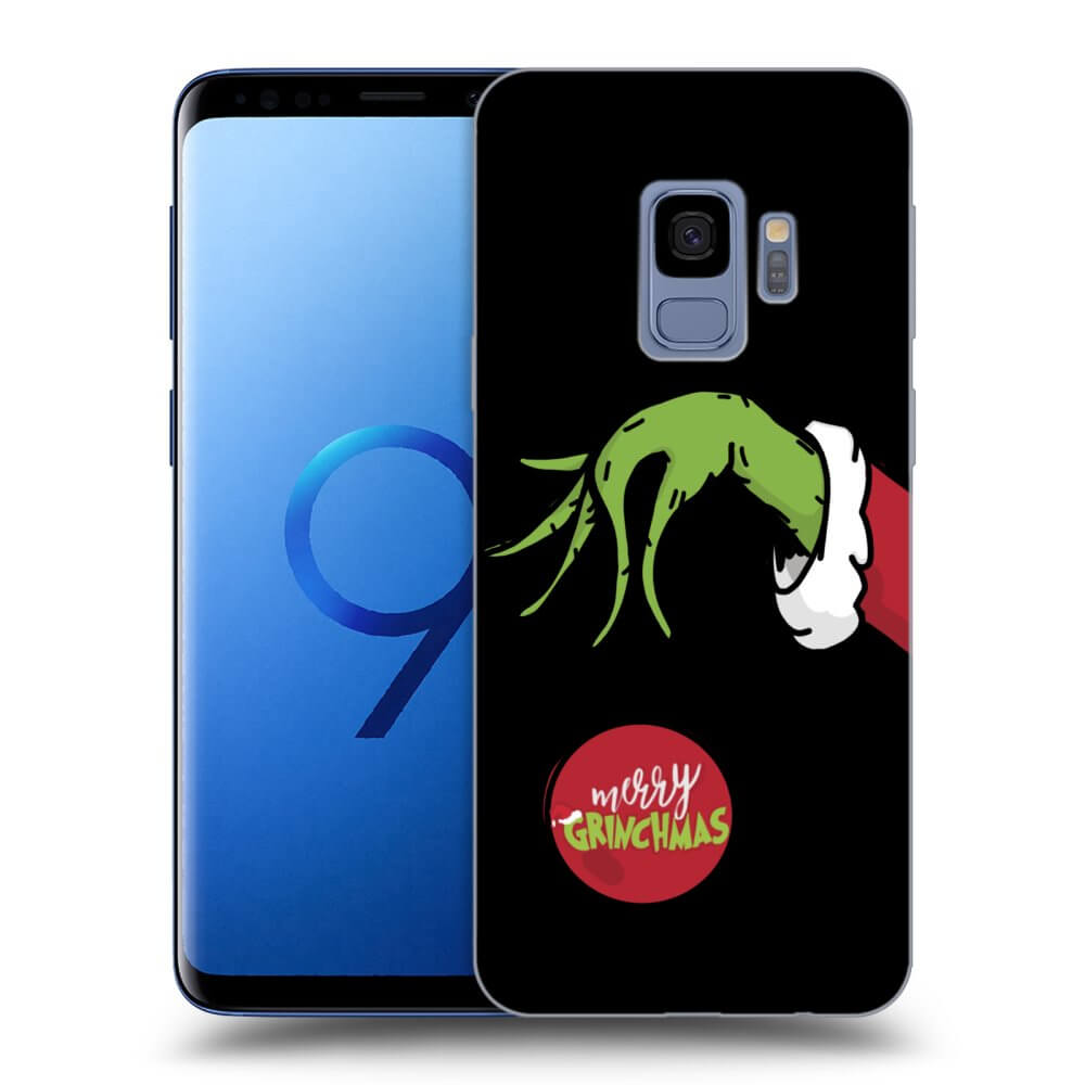 Silikonový černý Obal Pro Samsung Galaxy S9 G960F - Grinch