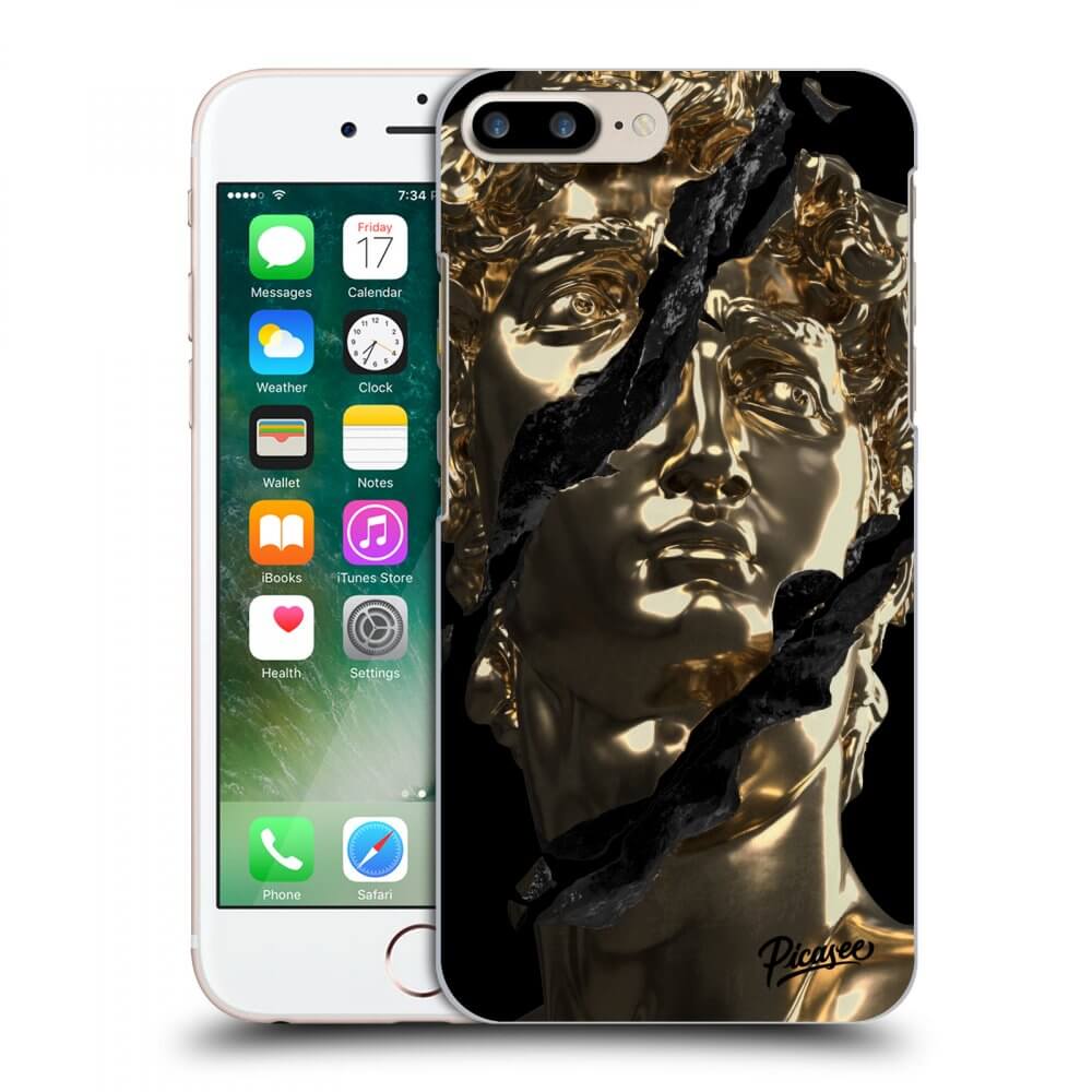 Silikonový černý Obal Pro Apple IPhone 7 Plus - Golder