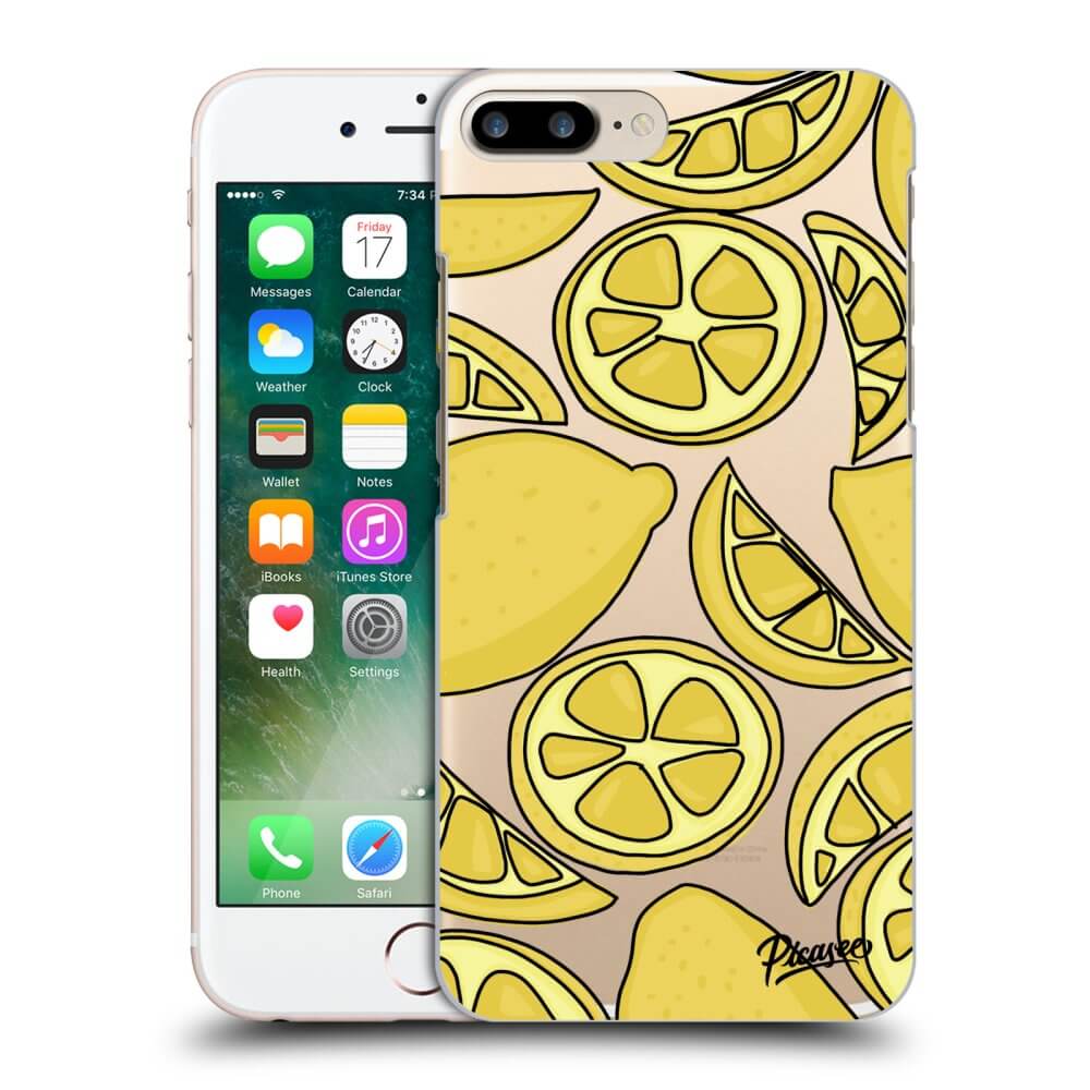 Silikonový Průhledný Obal Pro Apple IPhone 7 Plus - Lemon