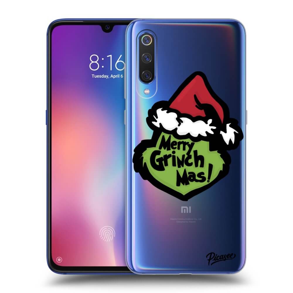 Silikonový Průhledný Obal Pro Xiaomi Mi 9 - Grinch 2