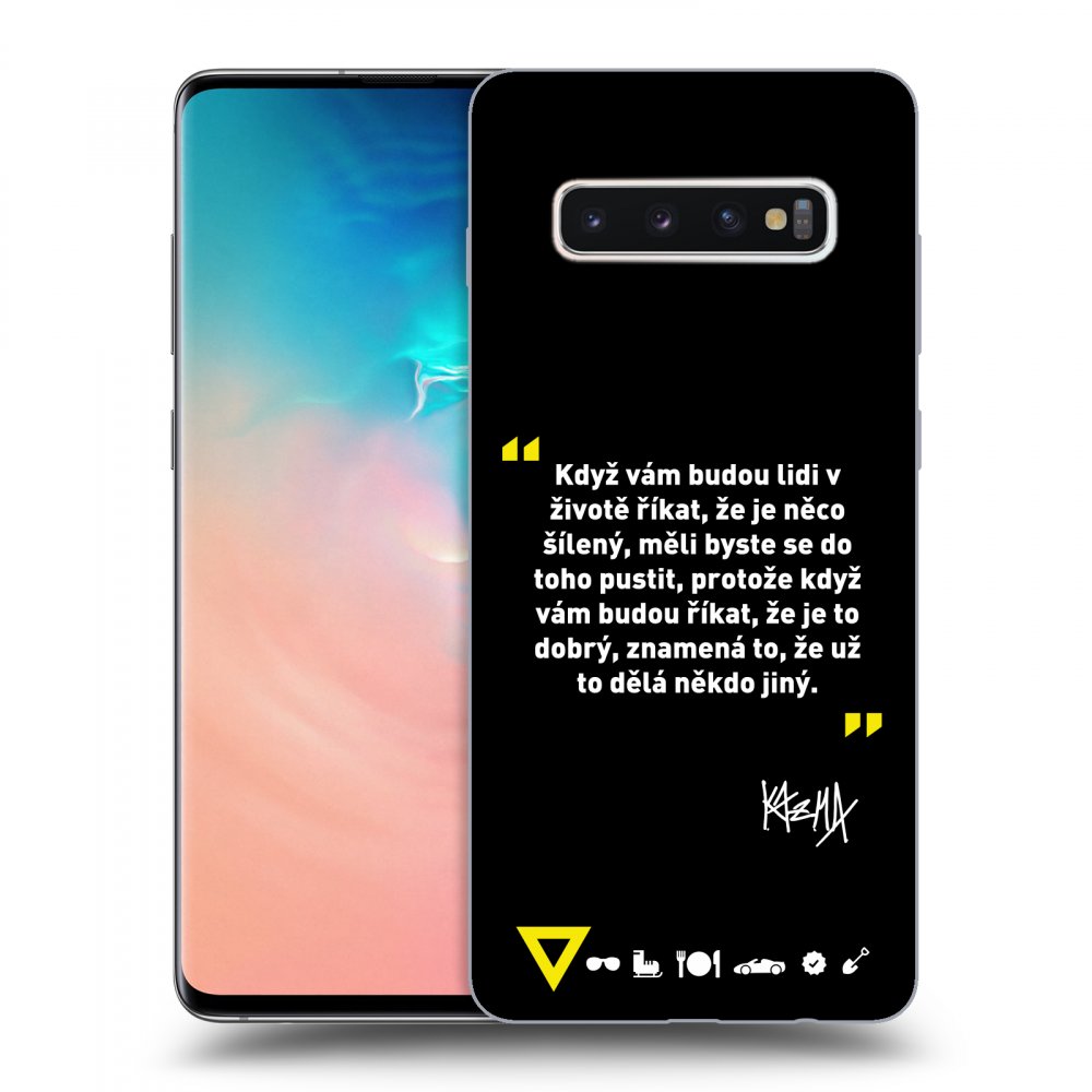 ULTIMATE CASE Pro Samsung Galaxy S10 Plus G975 - Kazma - MĚLI BYSTE SE DO TOHO PUSTIT