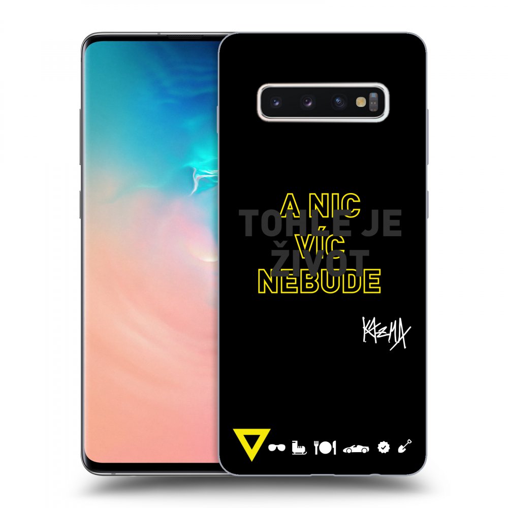 ULTIMATE CASE Pro Samsung Galaxy S10 Plus G975 - Kazma - TOHLE JE ŽIVOT A NIC VÍC NEBUDE