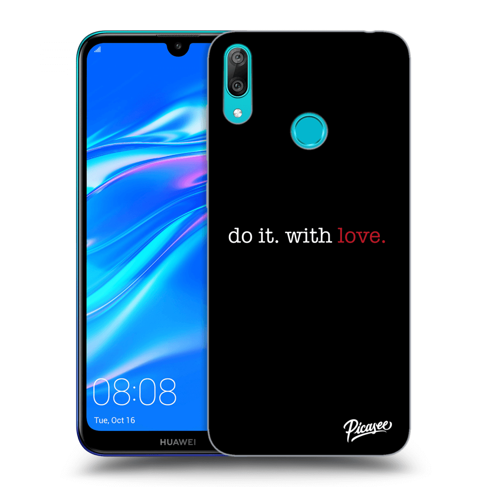 Silikonový Průhledný Obal Pro Huawei Y7 2019 - Do It. With Love.