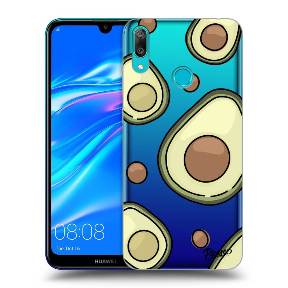 Silikonový Průhledný Obal Pro Huawei Y7 2019 - Avocado