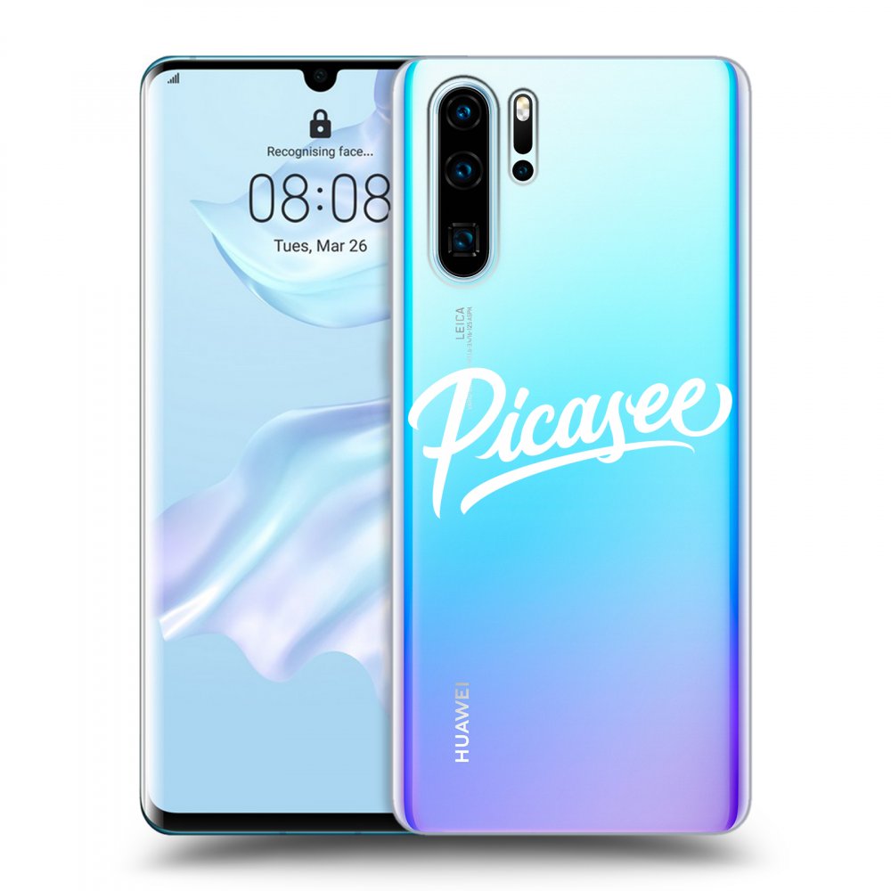 Silikonový Průhledný Obal Pro Huawei P30 Pro - Picasee - White