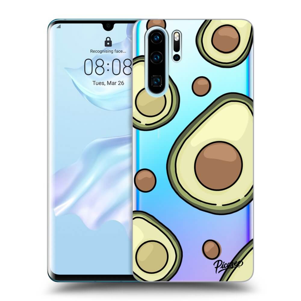 Silikonový Průhledný Obal Pro Huawei P30 Pro - Avocado