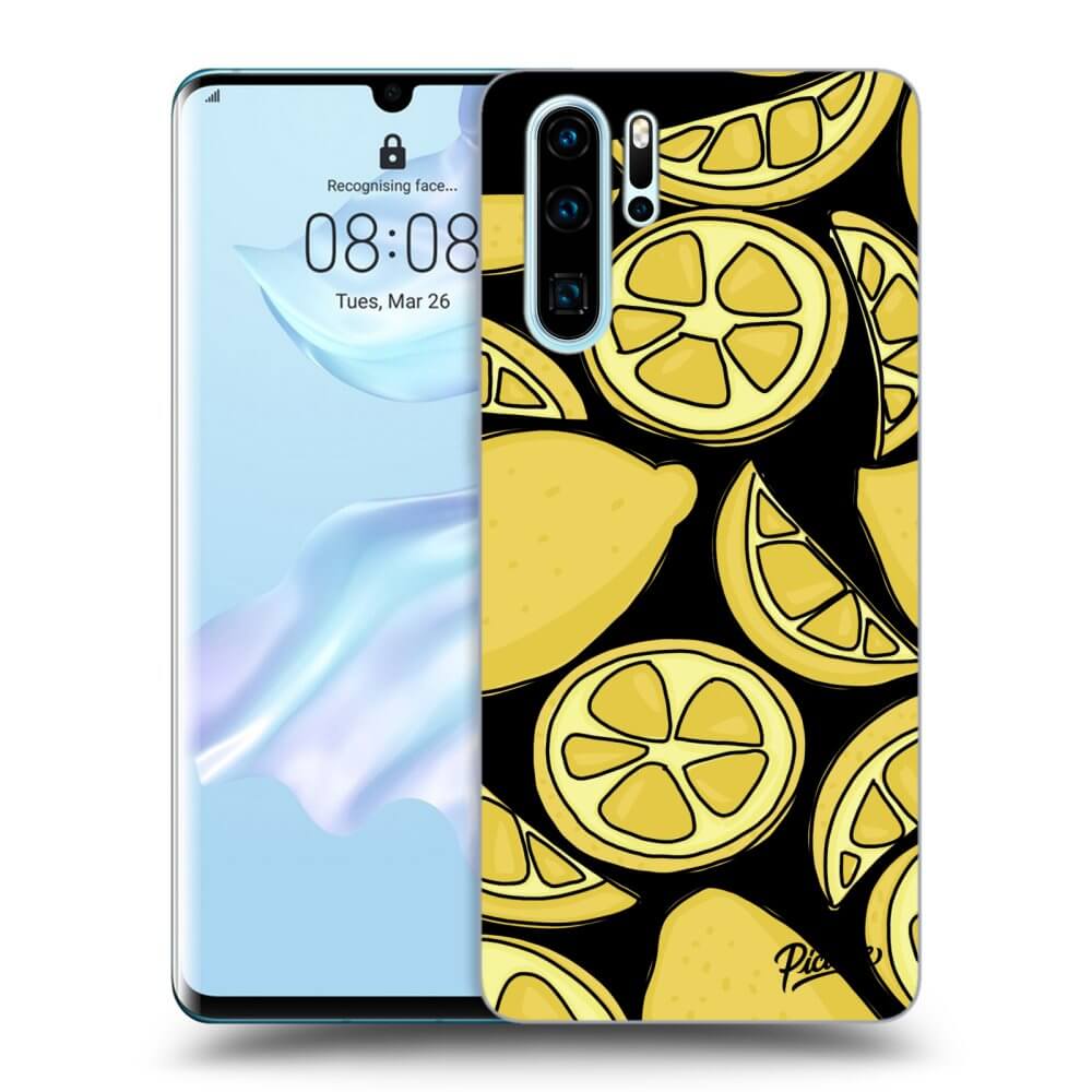 Silikonový černý Obal Pro Huawei P30 Pro - Lemon