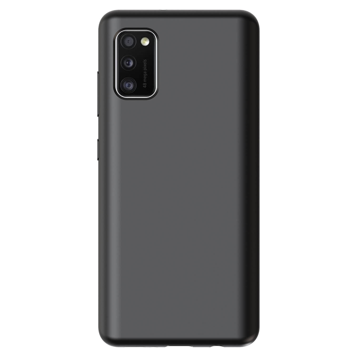 Liquid Case Na Samsung Galaxy A41 A415F - Vlastní Gravírování - Černá